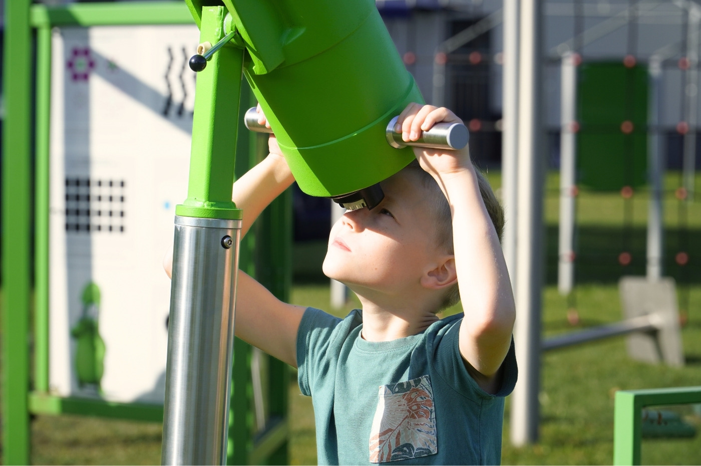 Luneta pojedyncza astronomiczna w akcji - zdjęcie 2