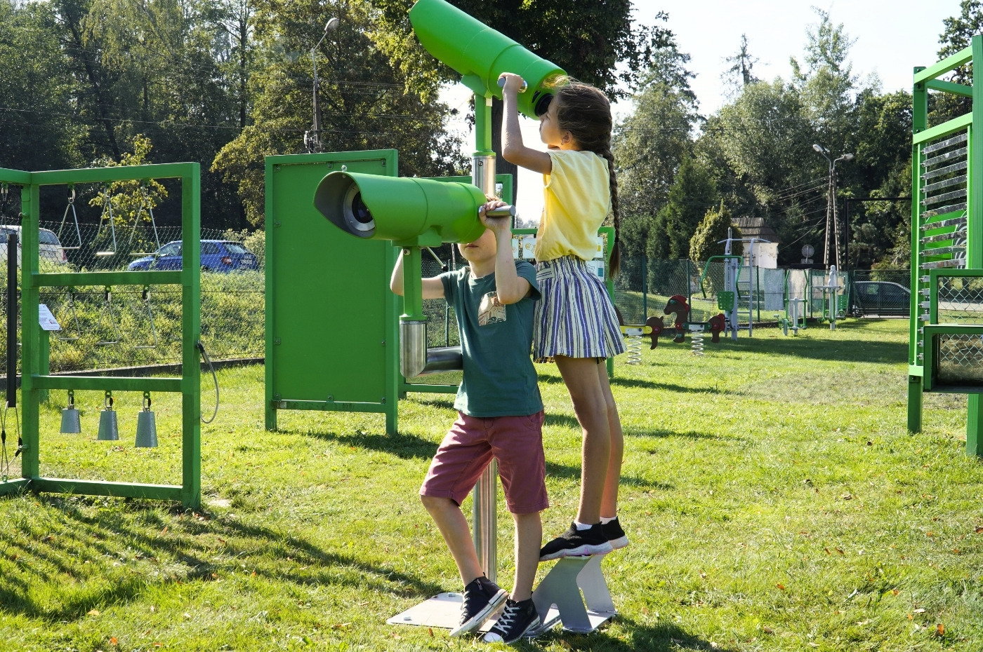 Luneta podwójna widokowo/astronomiczna w akcji - zdjęcie 1