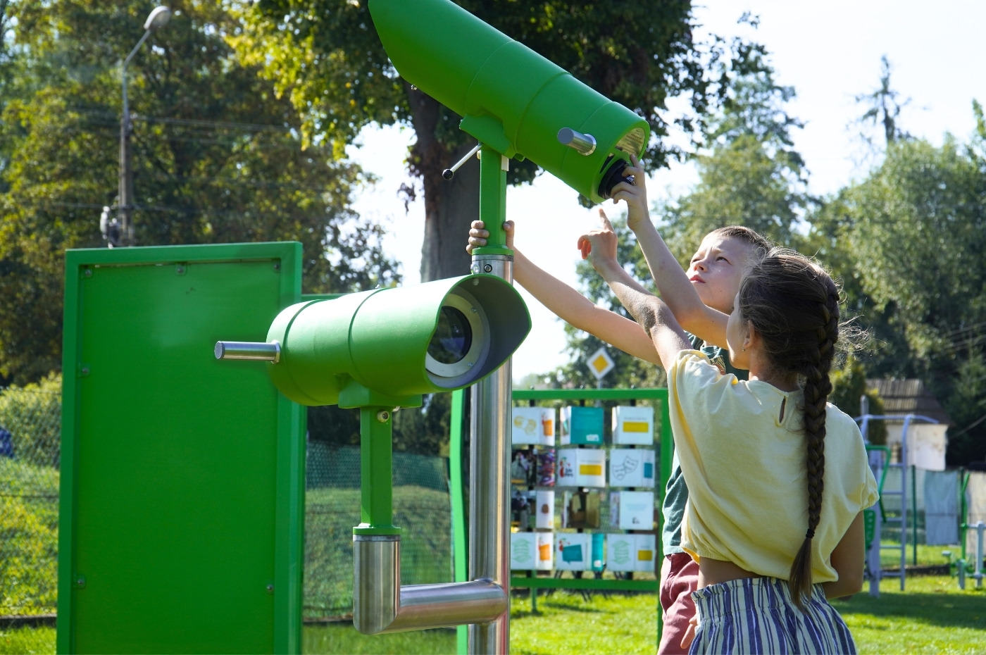 Luneta podwójna widokowo/astronomiczna w akcji - zdjęcie 3
