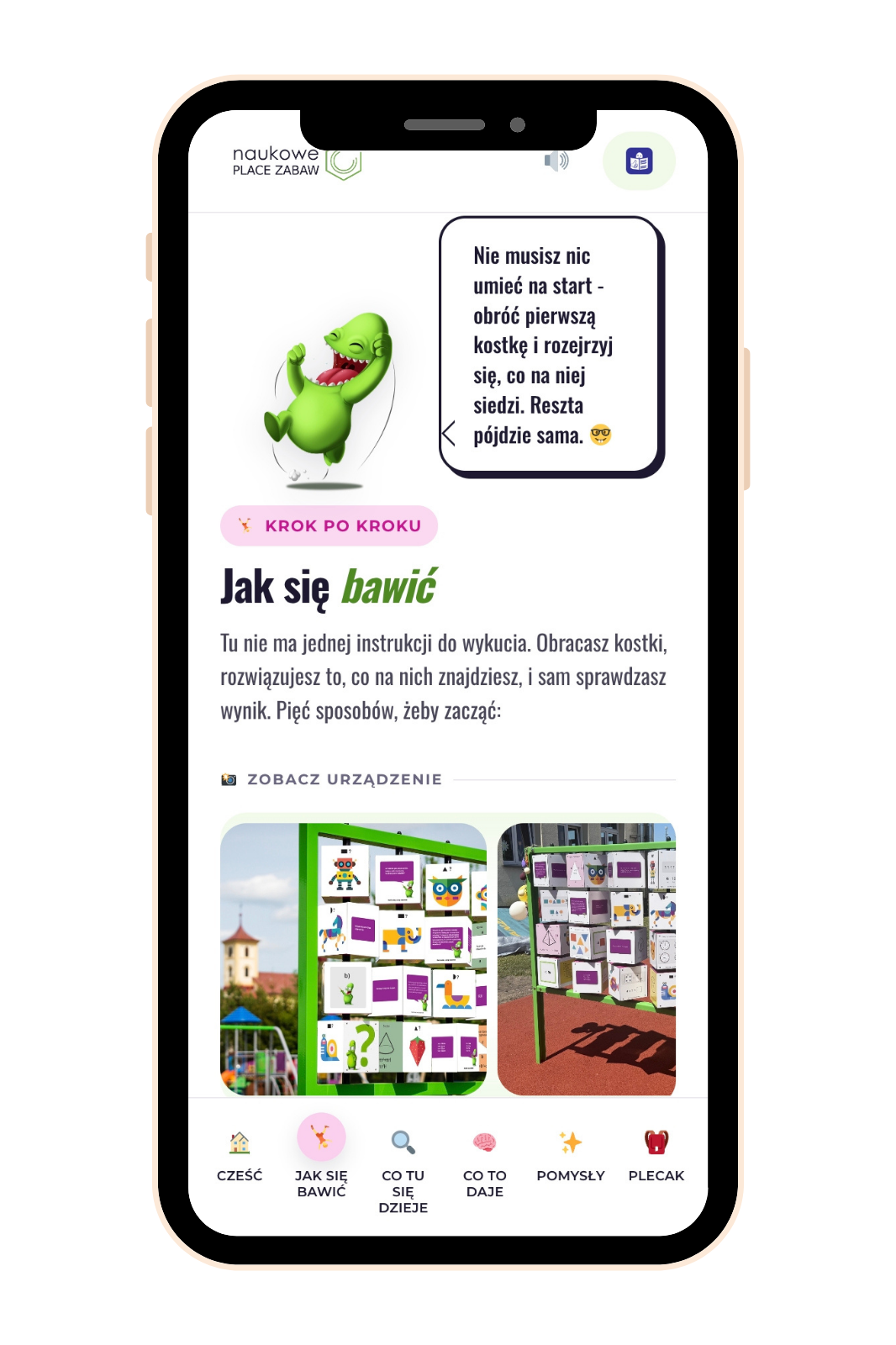 Mobilna strona urządzenia Gra edukacyjna Mat-memory na telefonie po zeskanowaniu kodu QR