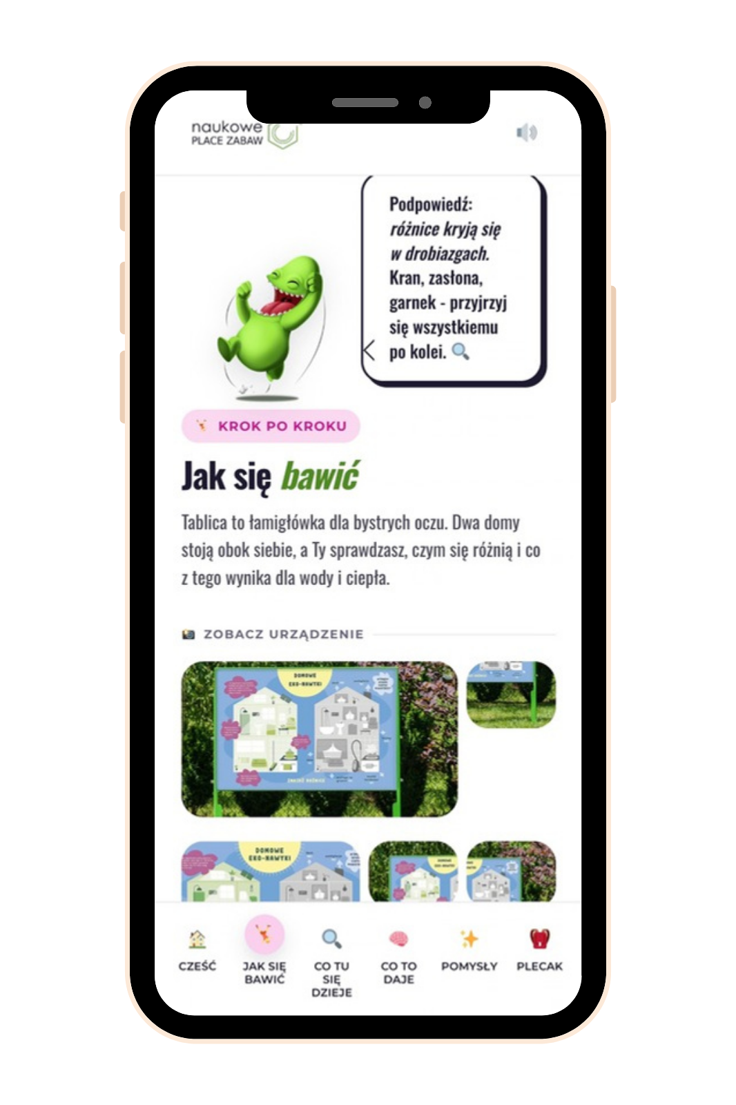 Mobilna strona urządzenia Tablica edukacyjna jednostronna - Eko-dom na telefonie po zeskanowaniu kodu QR