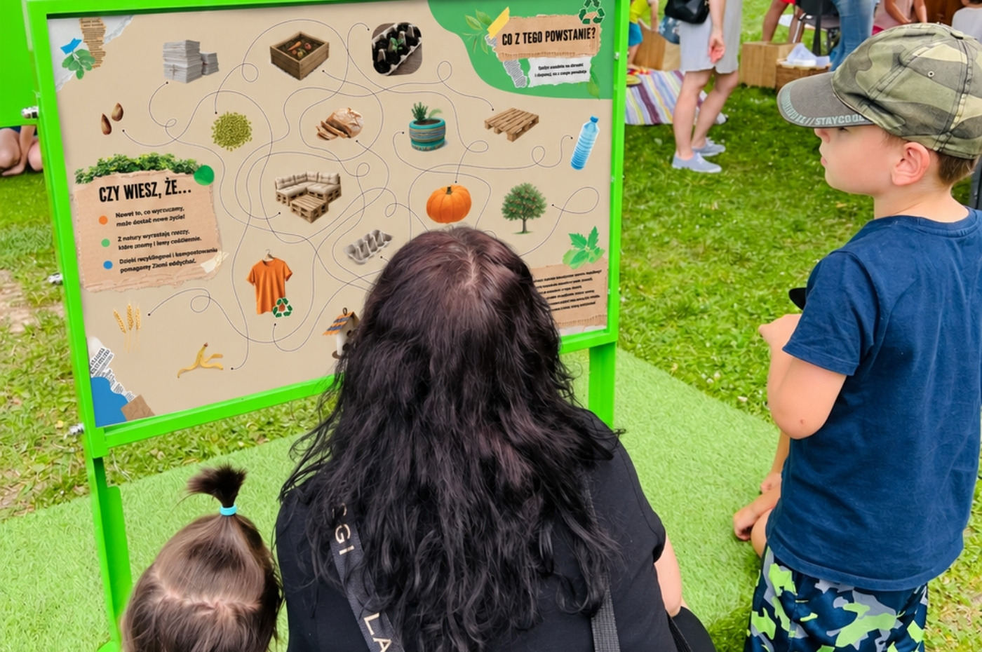 Tablica edukacyjna jednostronna - Co z tego powstanie? w akcji - zdjęcie 4