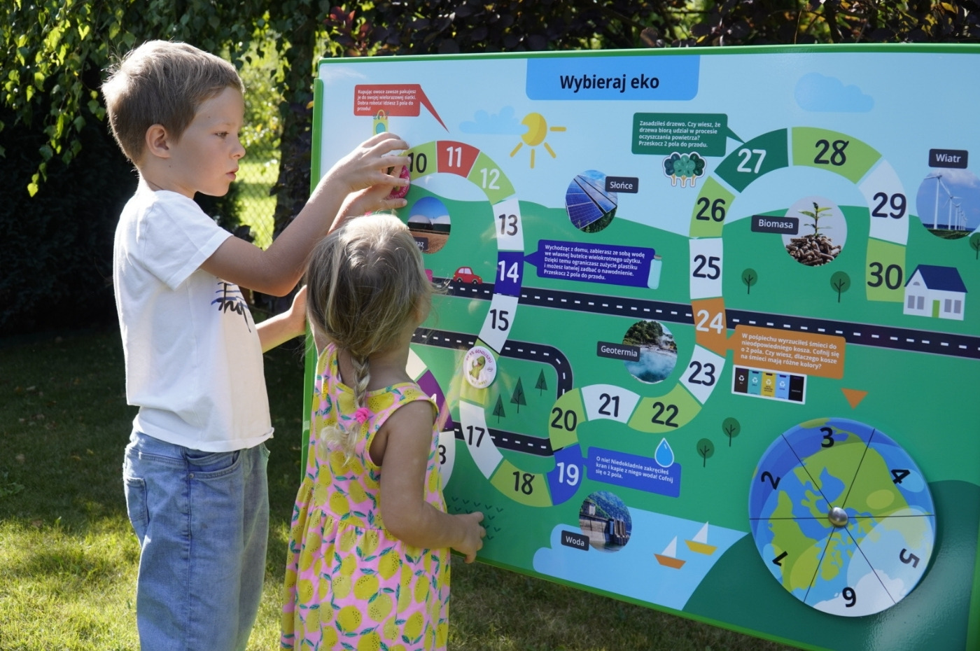 Tablica z grą edukacyjną - Eko w akcji - zdjęcie 1