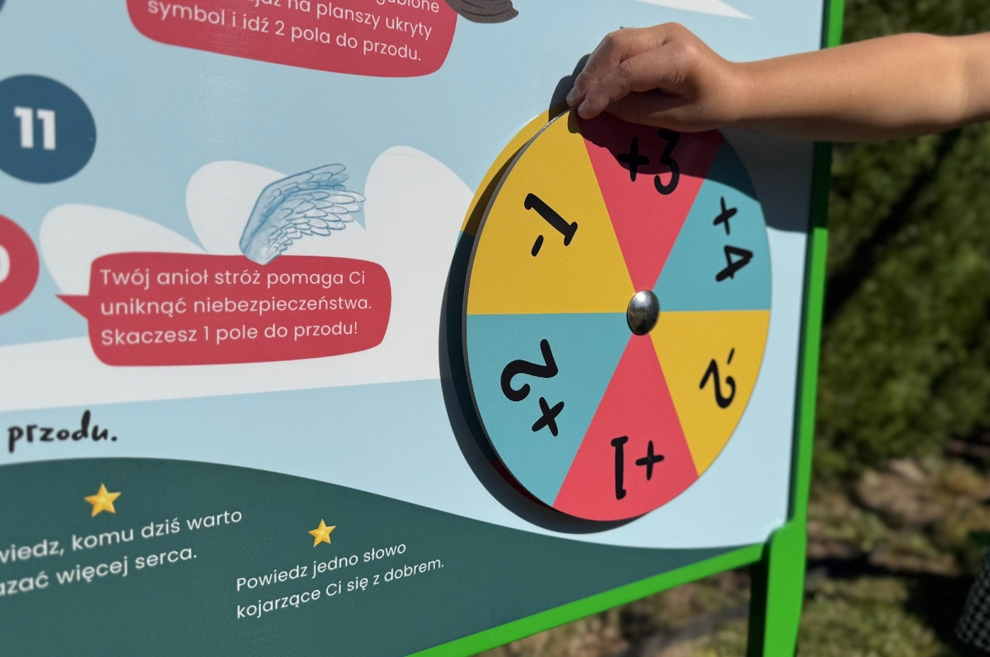 Tablica z grą edukacyjną - Droga do nieba w akcji - zdjęcie 4