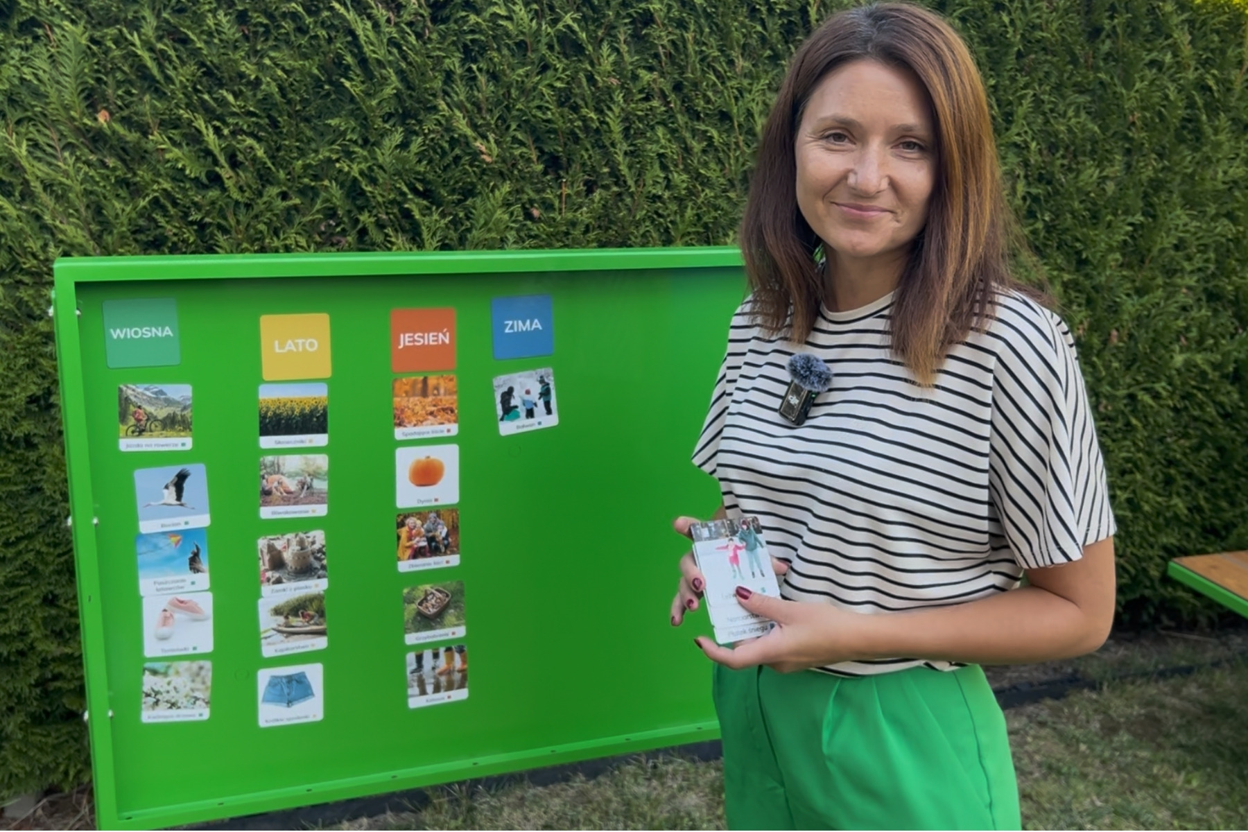 Rodzina Edu-box - plenerowe urządzenie edukacyjne na placu zabaw NPZ