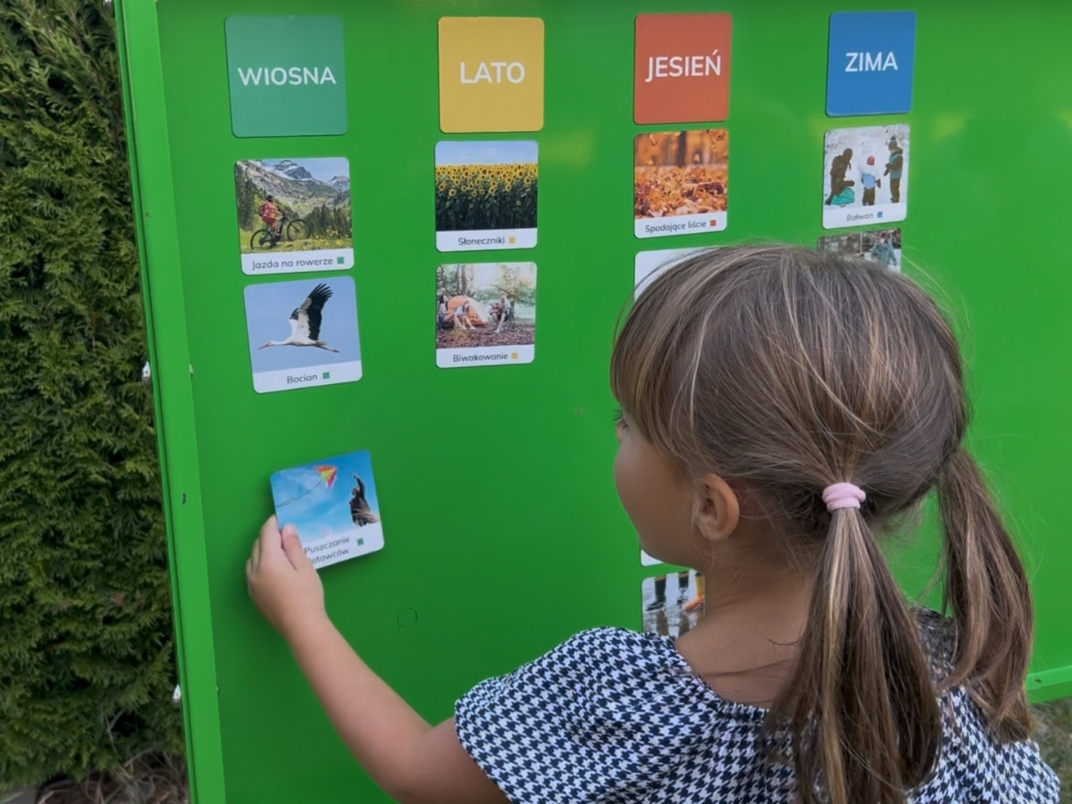 Edu-box założony na tablicę edukacyjną NPZ - gotowa lekcja tematu
